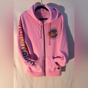 Aviator Nation Pink Zip-Up Kids Jacket
